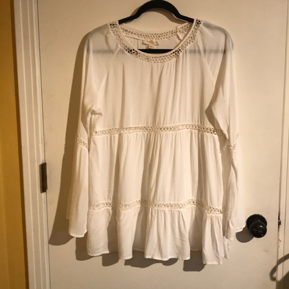 Haute society white blouse